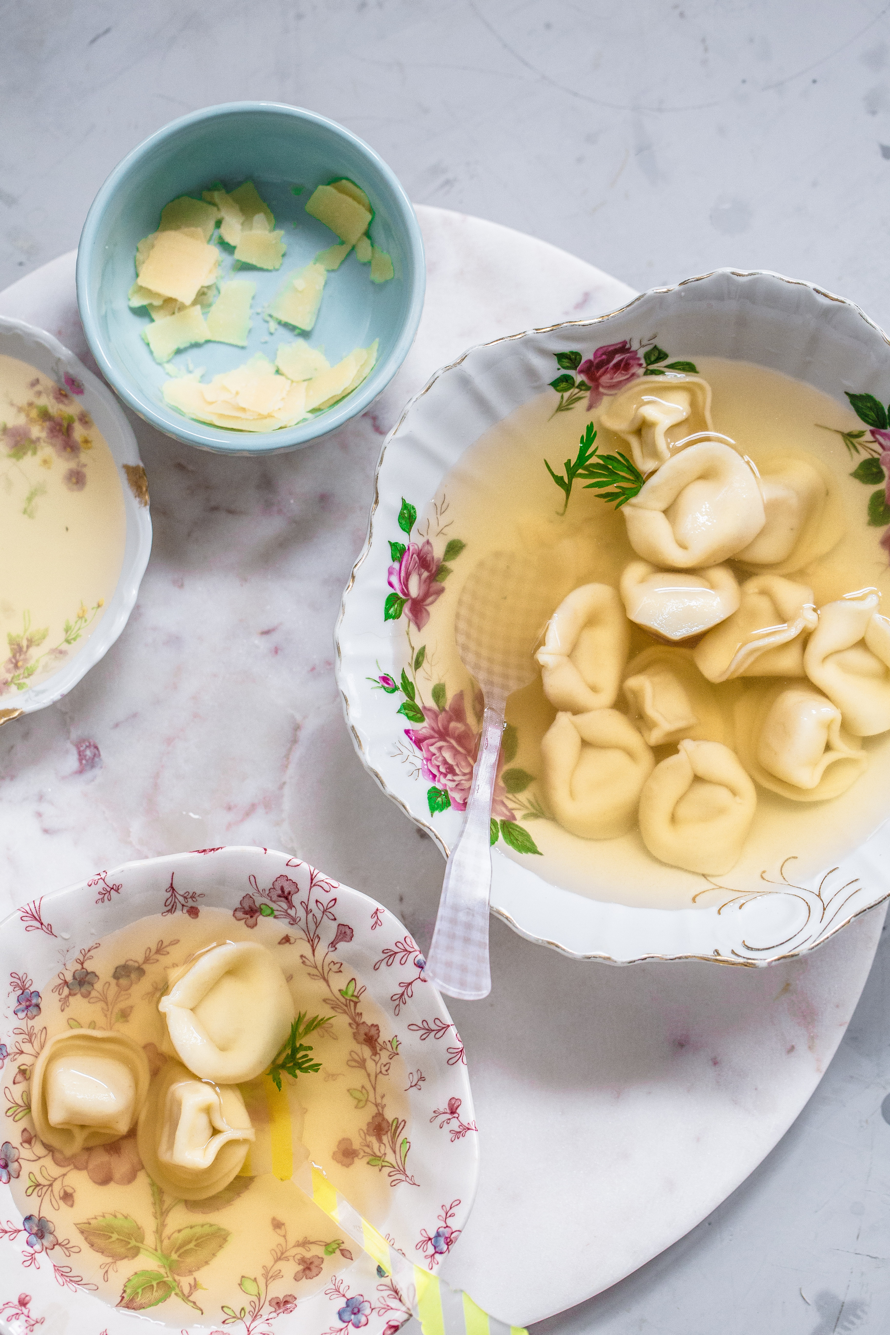 Tortellini In Parmesan Broth